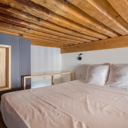 Studio Grande Rue De Vaise -duplex -quai De Saone شقة