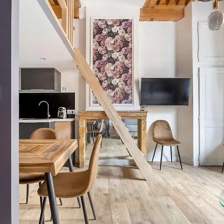 شقة Studio Grande Rue De Vaise -duplex -quai De Saone